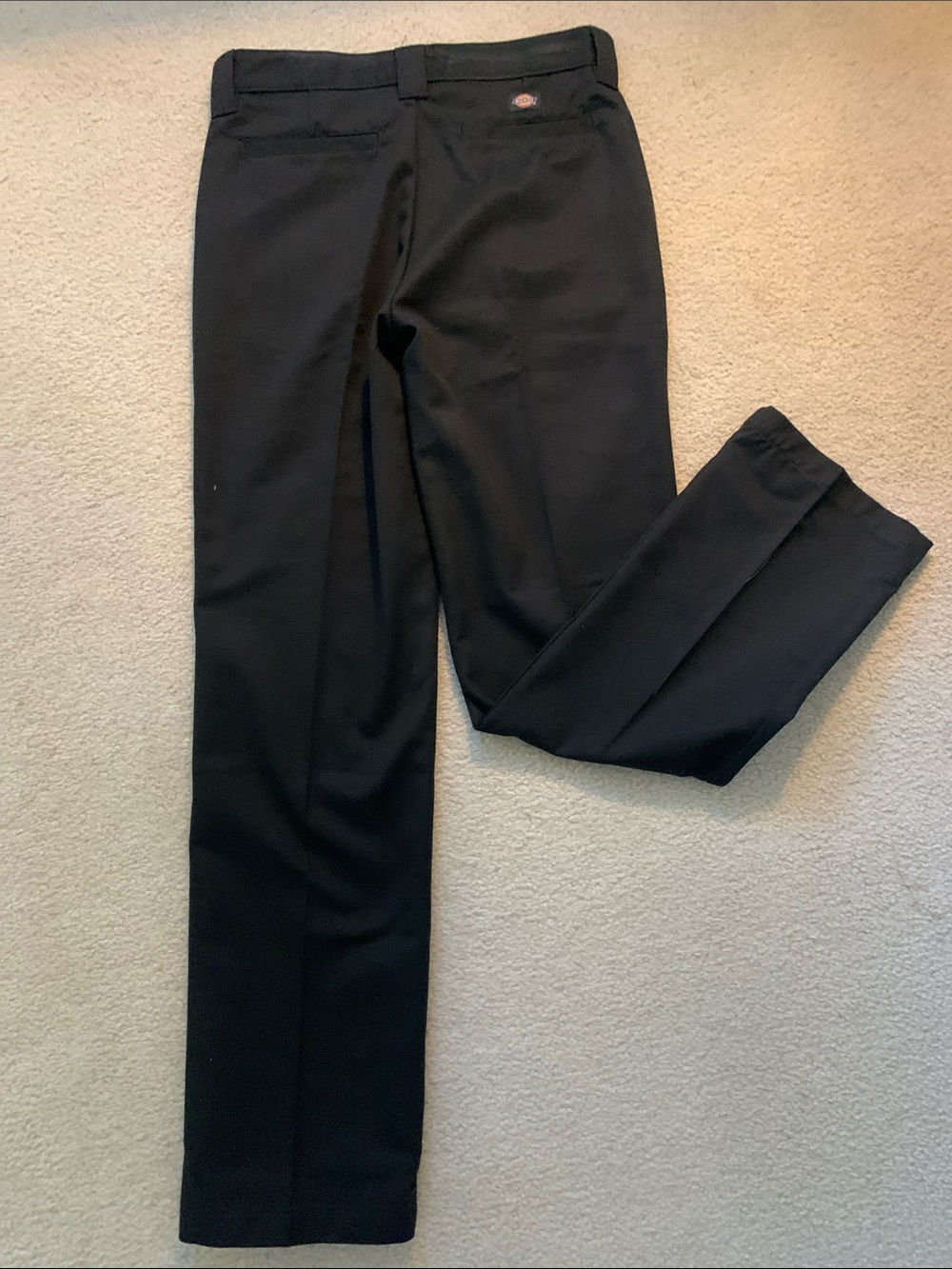 Dickies Black Straight-Leg Work Pants
